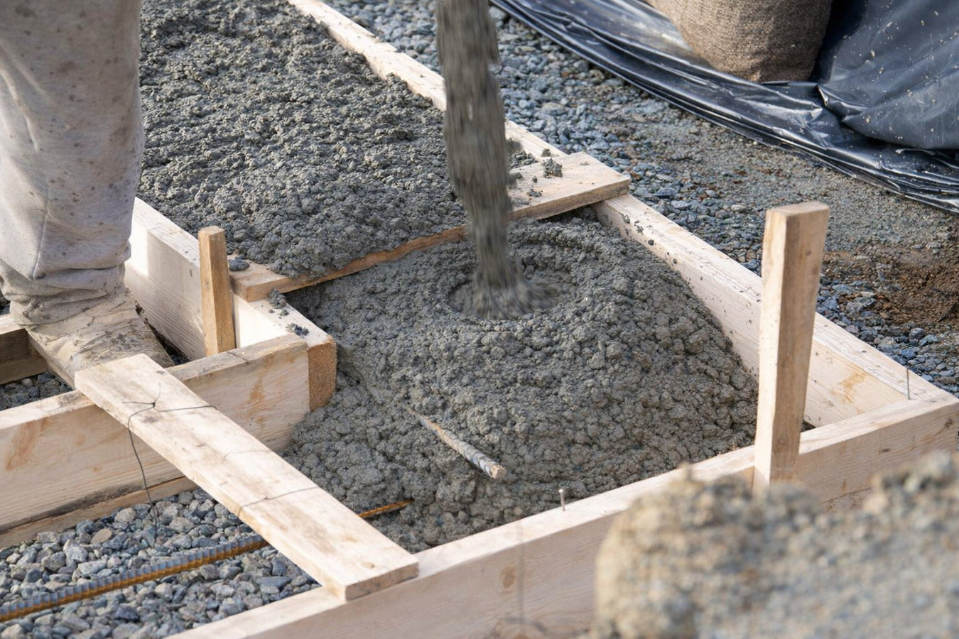 Concrete footings